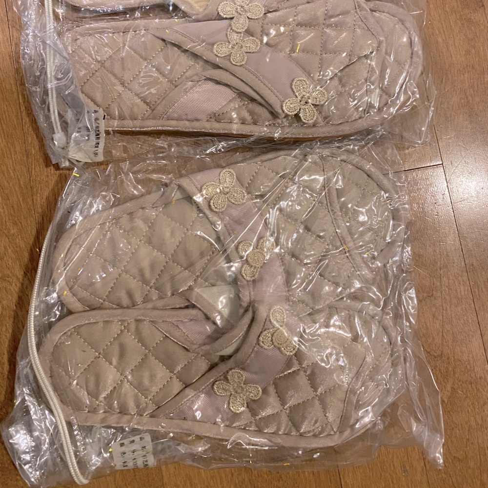 Brand new slippers